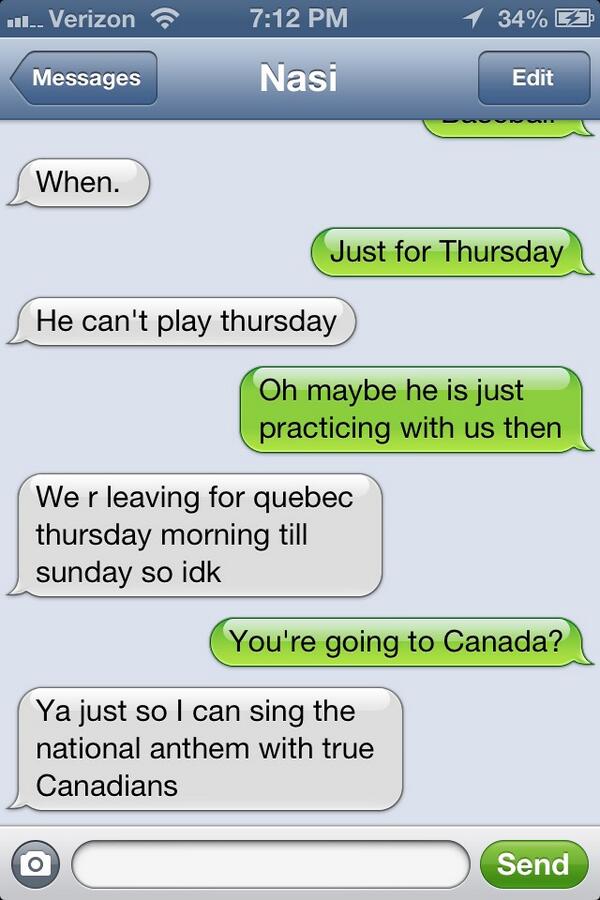 NasiQuotes's tweet photo. Oh Canada http://t.co/CbjiTHIj7U