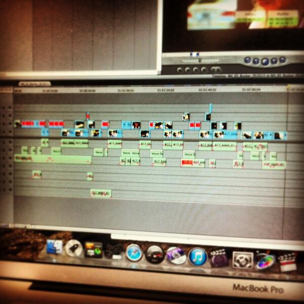 kyliestanton's tweet image. There&apos;s something satisfying about a FCP timeline. #EditGeek #2HrsLater...Oh, and watch @GlobalBC for the story!