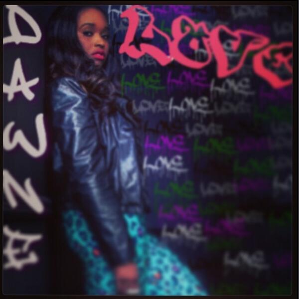 TheRealDawne's tweet photo. My first single "love" out right now on iTunes http://t.co/kwAHv6ret3