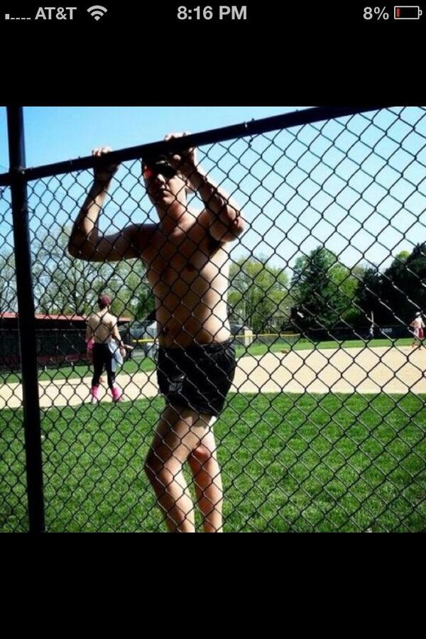 MSHSsoftball's tweet photo. Get off our field #myeyesburn http://t.co/NtFidefq45