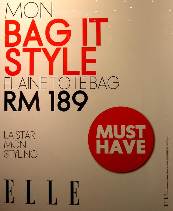 Go and see for yourself!
“Elle” Upper Ground Plaza Merdeka