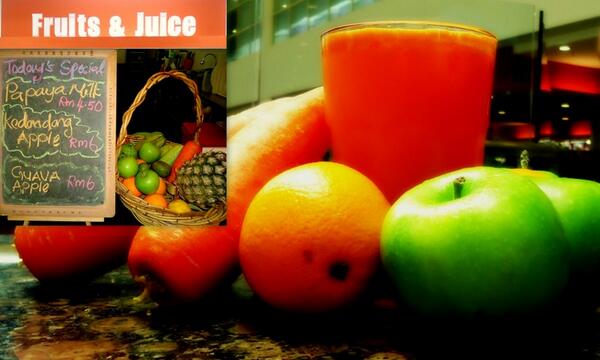 Start your day right.
Visit our healthy and nutritious source of drinks the “fruits &amp; juice” Level 3 @ Plaza Merdeka