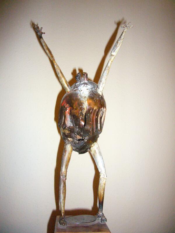JaynesART's tweet photo. From my personal collection- Sculpture by Rojas http://t.co/BZNB8oM3gY