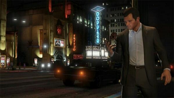 GameJunx's tweet image. New GTA V snapshot...somehow reminds me of saints row