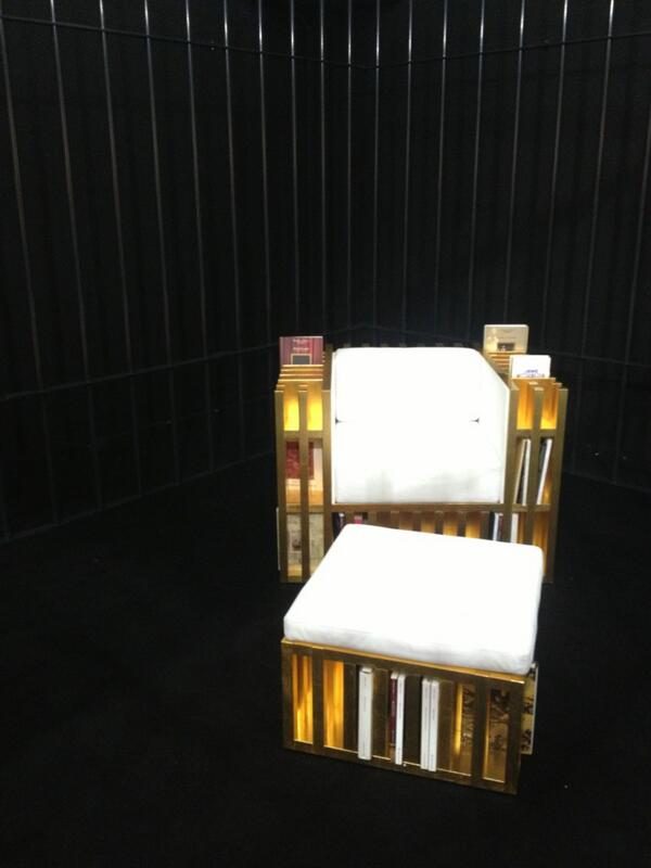 srpharmel's tweet photo. Seriously cool chairs @MayDesignSeries #nobodyandco http://t.co/iRaCRaiBYN