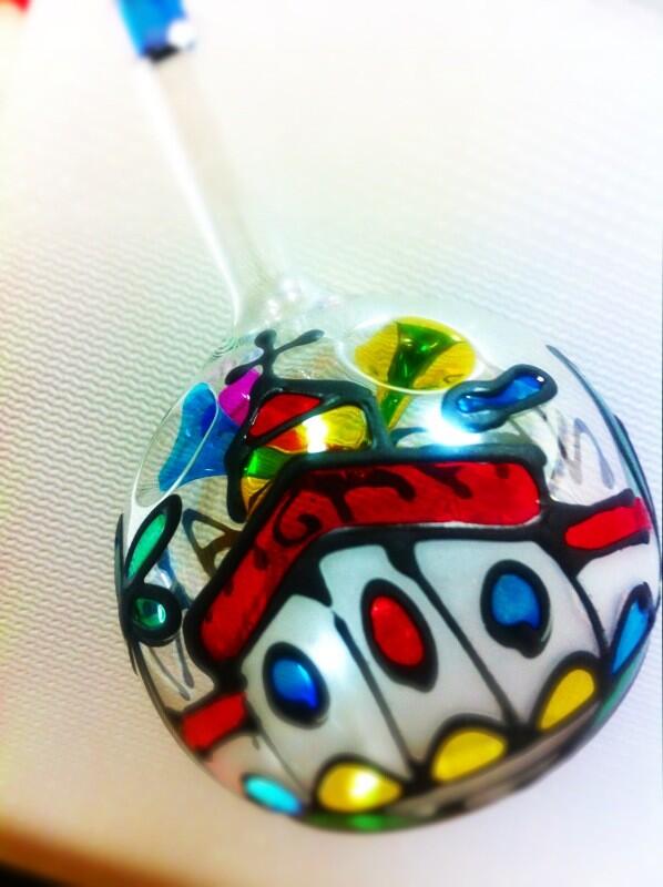 mitomo714's tweet photo. お土産にビードロ買ってもらった！
柄も音もかわいい～ http://t.co/CLbSomUmD4