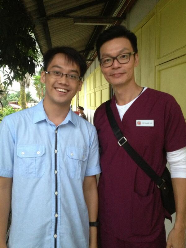 TedHo88's tweet photo. Together with Mark Lee now! =D http://t.co/WT26inwD2R