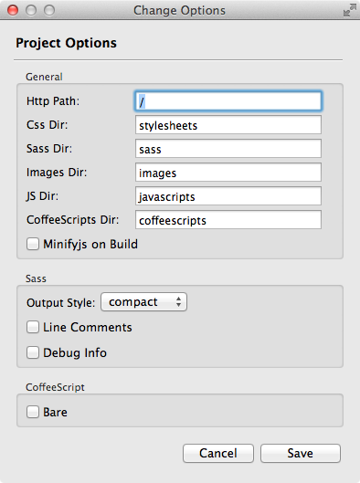 hlb's tweet image. #Fireapp: new interface for project configuration