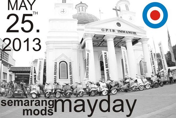 RT <a href="/discosmg/">Diponegoro Scooter!</a>: HARI BESAR ITU TELAH TIBA #SEMARANGMODSMAYDAY2013 SABTU INI, 25 MAY 2013 @CopaKopiRnC 15.00-TILL DROP!