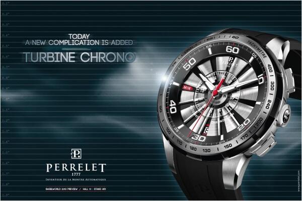 Avec la Turbine Chrono, Perrelet repousse les limites de sa créativité