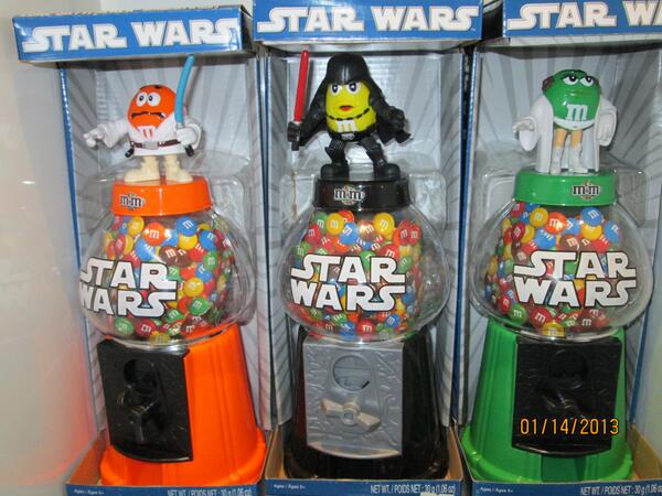 Have you had a chance to check out our candy novelties? Star Wars and M&amp;M candy machines are a hit!