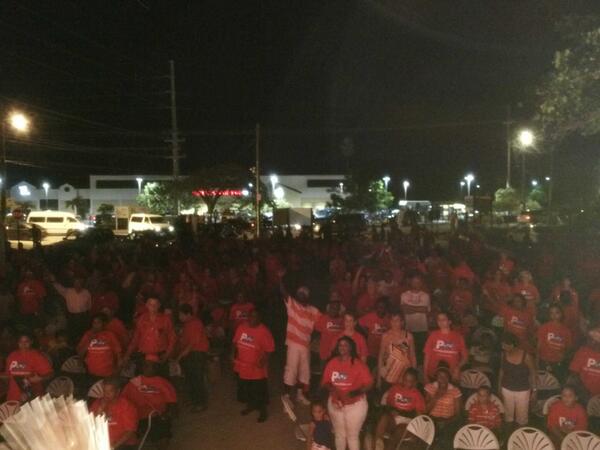 Hundreds of supporters spent 5 hours on a motorcade &amp; then assembled in WB what a day! #progressives @ppmcayman