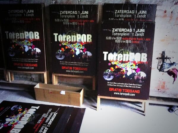De voorbereidingen van TorenPOB zijn al in volle gang! #TorenPOB #laatjecultuurhoren