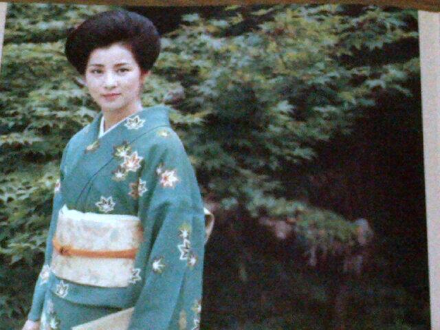 吉永小百合さん着物パネル