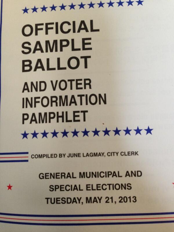 Los Angeles!  Rock the VOTE today! @VoteYesOnF 
Polls close at 7PM