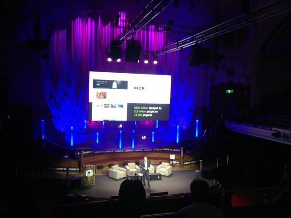 almhorn's tweet photo. Kickoff #leweb2013 with @loic wearing google glass #leweb http://t.co/k1QrHOhEBu