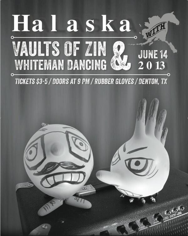 vaultsofzin's tweet image. HALASKA--VAULTS OF ZIN--WHITEMAN DANCING @rgrsdentontx June 14th.