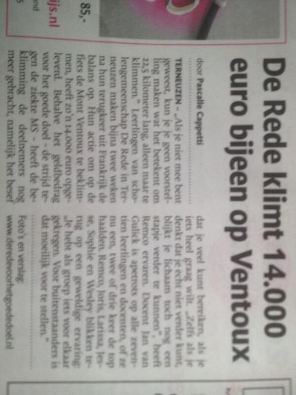 Het zijn allemaal kanjers die iets voor anderen doen. En hun eigen grenzen opzoeken.