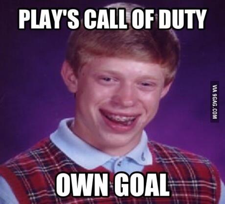 patovic's tweet image. Brian on Call of duty 9gag.com/gag/awrNDN1?re… via @9GAG