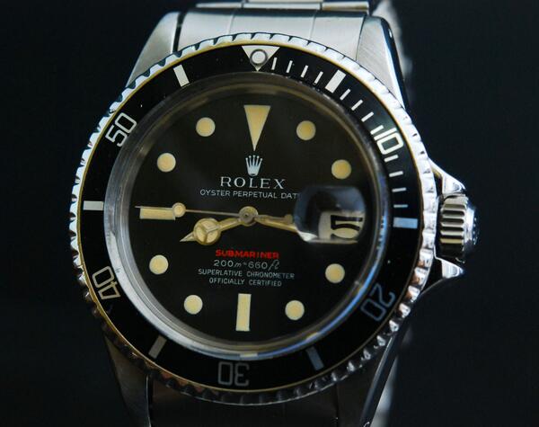 Rolex 1680 200m First NO MINUTE TRACK Dial