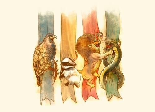 Harry_Potter_TM's tweet photo. Las relaciones entre casas. https://t.co/DH62QF6leJ