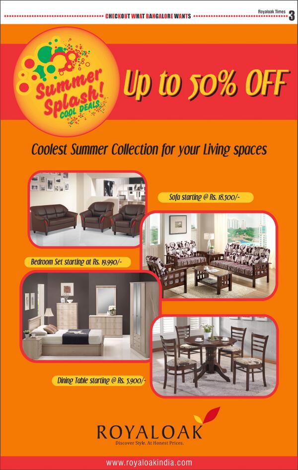 Coolest Summer Collection for your Living Spaces.....