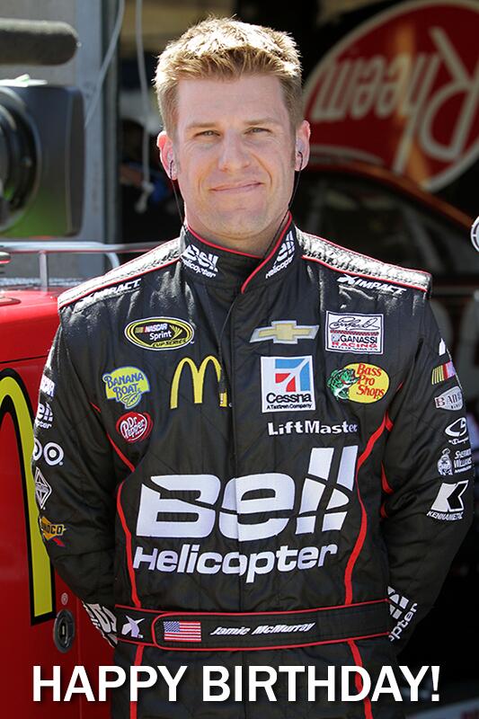 Retweet to wish <a href="/jamiemcmurray/">Jamie McMurray</a> a very happy birthday! #NASCAR