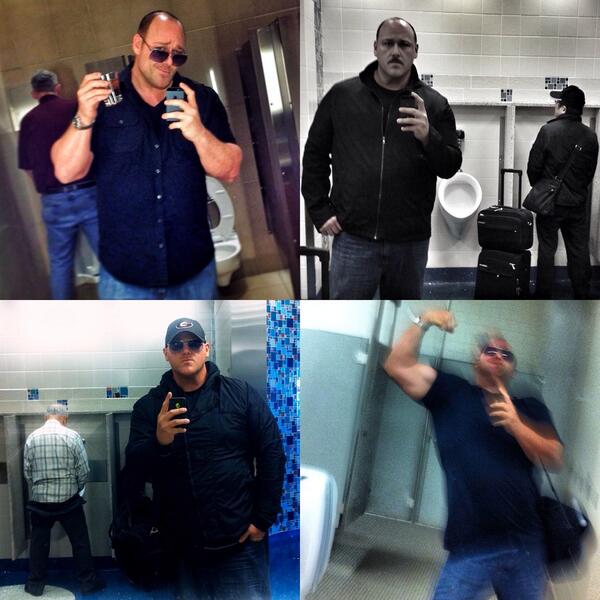 WillSasso's tweet photo. I do some pretty sweet airport bathroom modelin' on Instagram. Here are some of my best modelin' shots. I'm a model. http://t.co/UHjxeG0urR