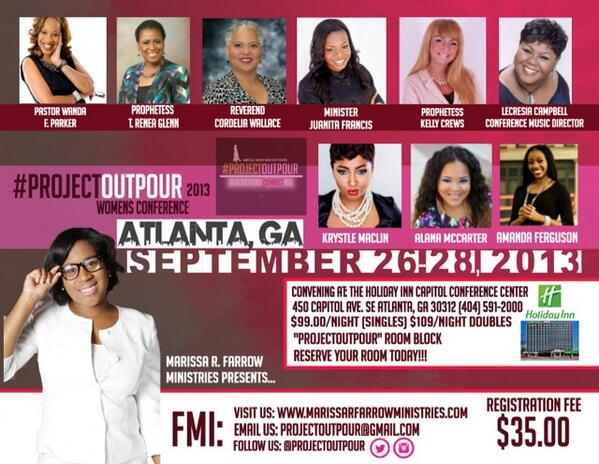 ProjectOutpour's tweet image. #itsOfficial!!! #ProjectOutpour2013 are you ready for the outpour??? GET TO ATLANTA!!! Sept 26-28th