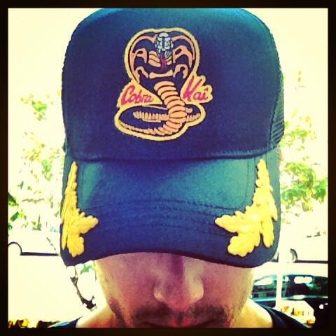 SamHeughan's tweet photo. My new @luckysevencap to add to the collection!
"KAI!" http://t.co/B0KgiyW7GE