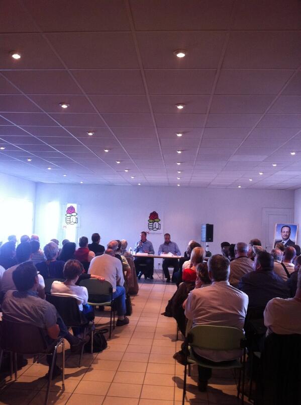 ps_gard's tweet photo. Assemblée des militants #PS Convention #Europe avec @sutour sénateur du #Gard, Psdt commission aff européennes http://t.co/yNjwX8aTKs