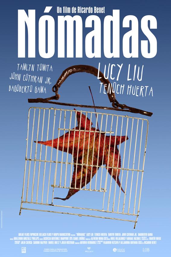 Les comparto el cartel de mi película "Nómadas".