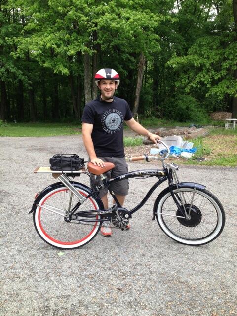 E-BikeKit install done by customer, Ben Lesniak, Cadet, USCGA — thanks for your service! eco-wheelz.com/forum/topic/cu…
