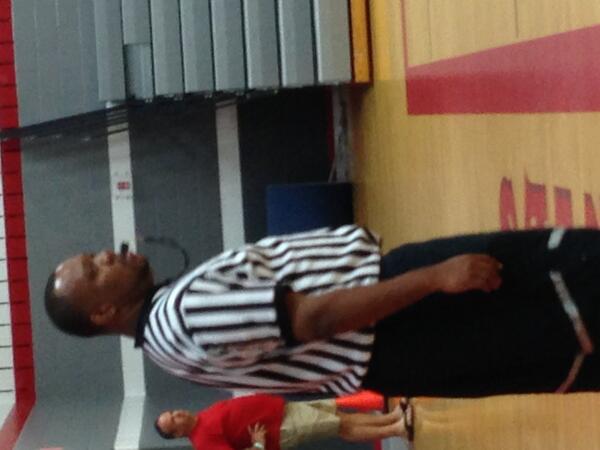 dfwelite's tweet image. #BadRef!  Curses 7th grade girls during games.  Keep him off the courts this summer.