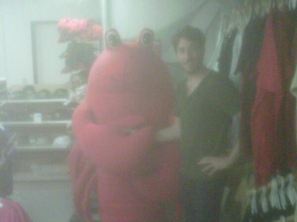 JayMcCarrol's tweet photo. A meeting with my archenemy http://t.co/0wSJsWA6lB