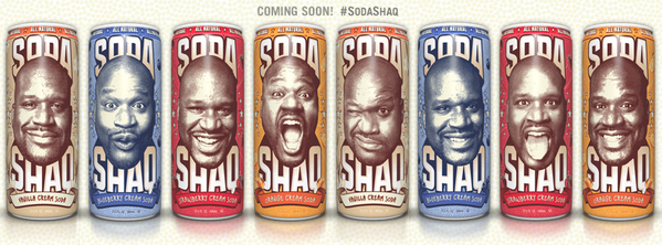 SHAQ's tweet photo. #SodaSHAQ will be hitting

@7Eleven convenience stores this month!

http://t.co/QOJhW5kA8P