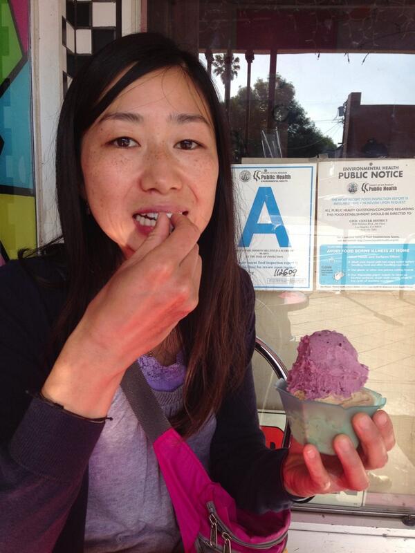 ChefKuniko's tweet photo. Actively having a day off! @scoops #blueberryjasmin #coffemaple http://t.co/RKFJtZ8pNR