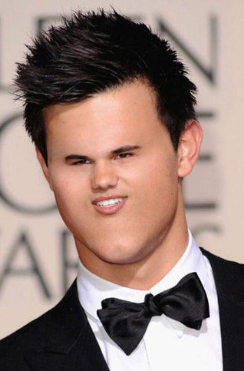 SmallFacedCeleb's tweet photo. Taylor Lautner http://t.co/l47i8Y4BSX