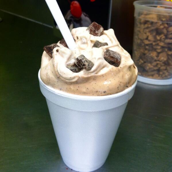 Who has tried our new hot fudge brownie flurry?!