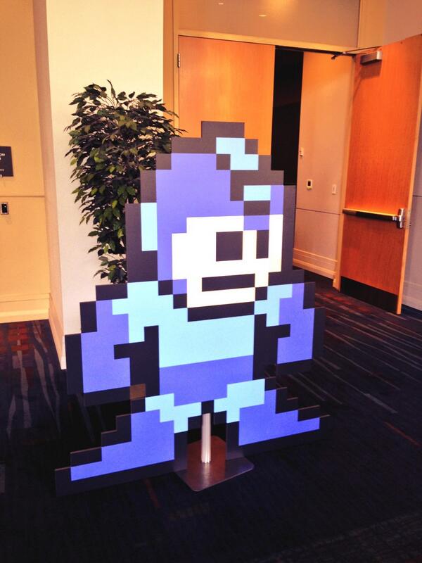 toddjreynolds's tweet image. Mega man. Almost as tall as me. #devcon2013