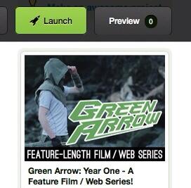 GreenArrowFilm's tweet photo. Kickstarter campaign going live at 2:00 PM AKST! Pledge early to help us get some exposure! #greenarrow #kickstarter http://t.co/4mcLF7L8PD