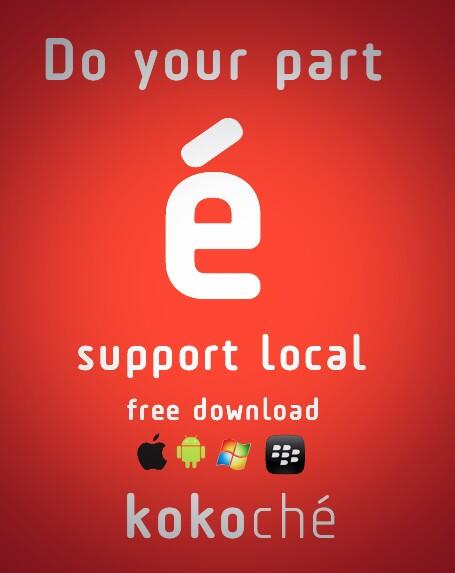 Koko_Che's tweet photo. Retweet if you are doing your part #SupportLocal #kokoché #DoYourPart http://t.co/kiow9cYqxB