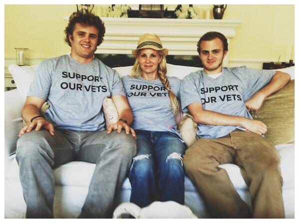 تويتر \\ Monica Potter على تويتر: "Support our troops &amp; @Easter_Seals !  We\