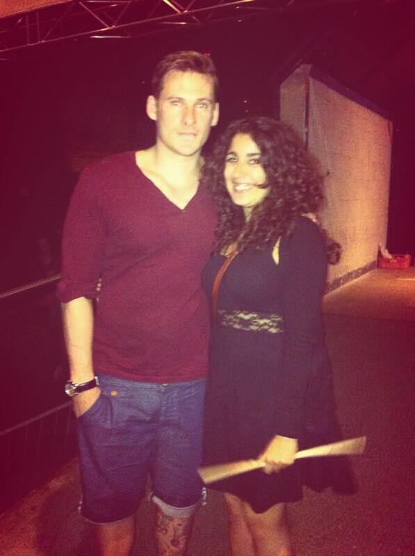 MusicShells's tweet photo. Amazing night with @officialblue !!! Thank you for the pic @LeeRyanMusic ! http://t.co/zTHkANWsJu