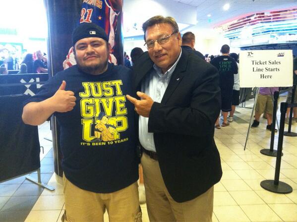 akuma632's tweet photo. @arda_ocal check my buddy out with @JohnCena Dad #raw @WWE http://t.co/Pdwv45UBJE