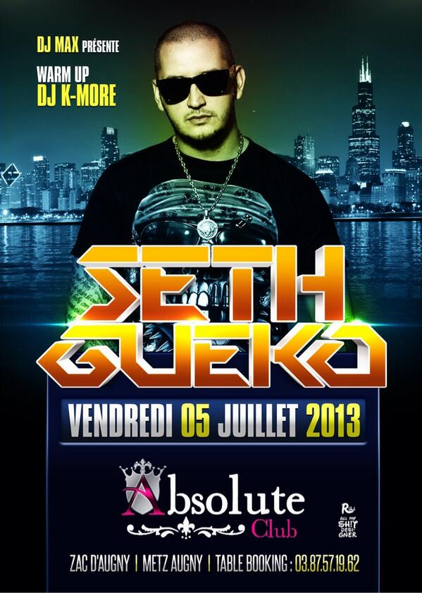 SHOWCASE LIVE <a href="/sethgueko/">louis de fitness</a> 
VENDREDI 5 JUILLET 2013
@ Absolute Club - METZ !! !!