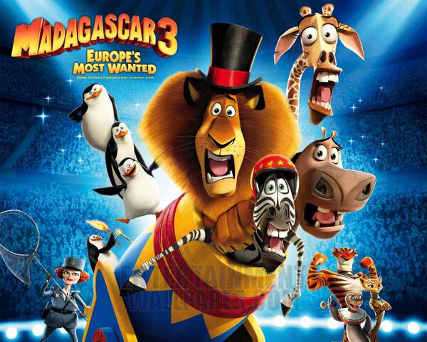 CasteVillage's tweet photo. Madagascar 3 @CasteVillage this weekend on our huge screen! Games, food, activities start @7:30pm, movie starts @9pm! http://t.co/N01kMfP9wW