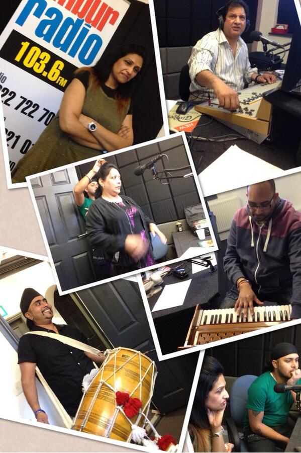 Live on Ambur Radio...doing a live little set with <a href="/DesiDivasUK/">Desi Divas</a> <a href="/jaswindersoor/">Jaswinder soor</a> <a href="/tubsy_dholki/">Bhupinder Kullar</a>