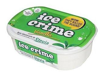 InnovationJen's tweet image. In #Belgium, new Ice Crime branded #ice #cream. Made with #Stevia @innovationpla