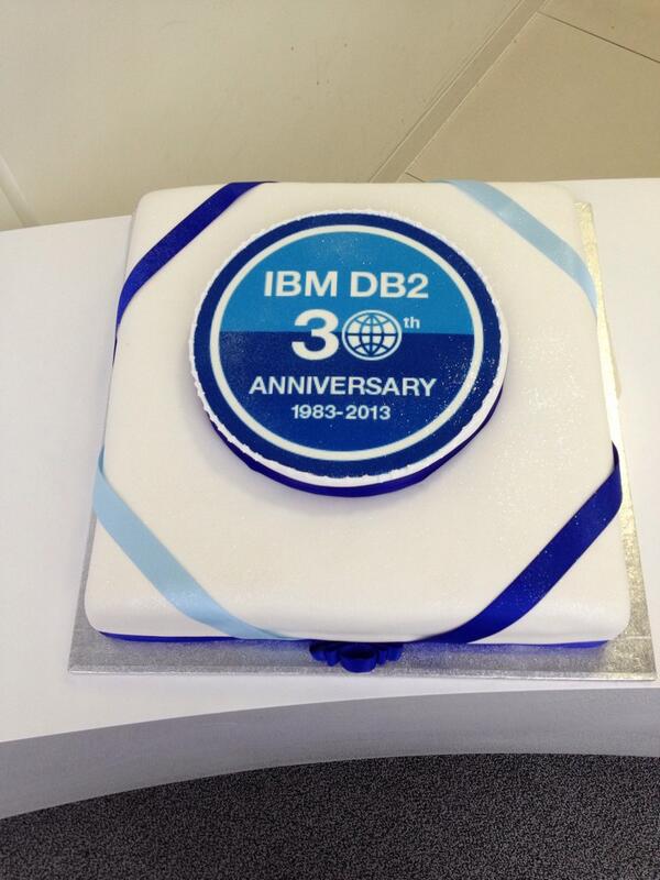 DB2onSystemz's tweet image. We&apos;ve got cake and some excellent speakers at our user group #db2zos #gse #ibmsouthbank